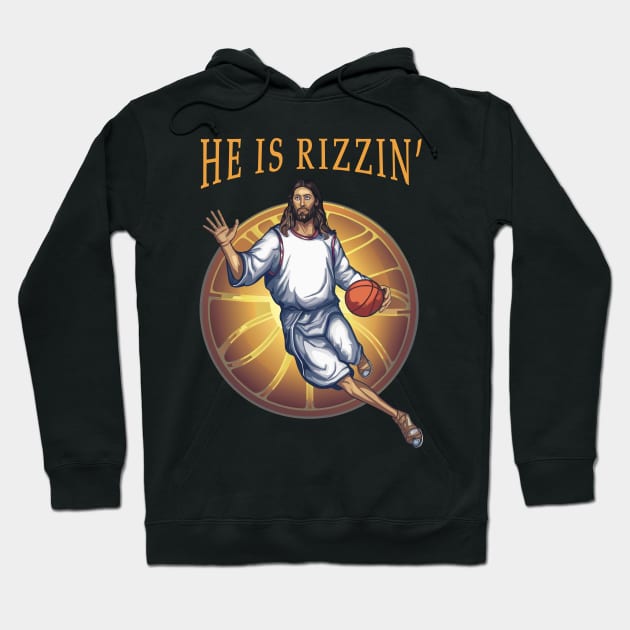 He is Rizzin Hoodie by SergioArt